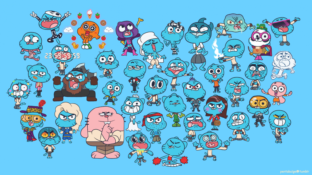 Amazing World Of Gumball Characters Basic And Brief Details   Tawog Gumballs Bg Blue Plain 1 1068x601 