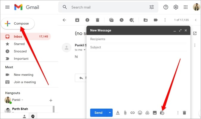 how to send encrypted email gmail